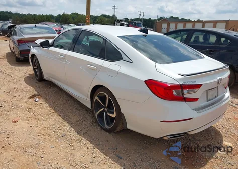 2022 Honda Accord Sport из США, поврежденный, VIN 1HGCV1F31NA080806